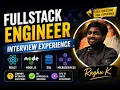 Interview experience Full Stack Engineer React Node js Microservices SQL