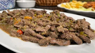 طريقة عمل كبدة اسكندراني سنة أولى طبخ مع الشيف سارة عبد السلام 