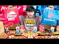 Trying Full Menu of Domino s vs Pizza Hut