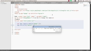 Angular JS Event On Click ng click Tutorial 8