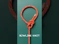 Learn How to Tie Bowline Knot
