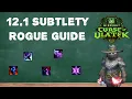 Subtlety Rogue Guide Midnight 12 1 Curse of Ulatek
