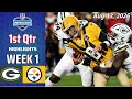 Packers vs Steelers Full Highlights 1st QTR Aug 13 2026 NFL Preseason