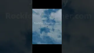 Rockford Scanner Possible UAP UFO Sighting While Filming A Military Jet in Rockford IL