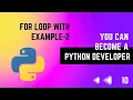 Understanding for loops with List Python Tutorial Series EMC Academy