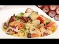 Octopus Tomato Spaghetti Recipe Savory Sauce and Octopus Pasta with Zucchini
