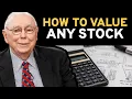 Charlie Munger How I Value Stocks
