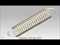 Extension Spring 3 873 Siemens NX Tutorial