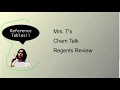 Mrs T s Chem Talk Regents Review Reference Tables A through G