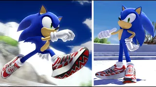 New Modern Sonic in Sonic unleashed