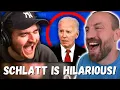 SCHLATT IS HILARIOUS Schlatt My Subreddit is DISGUSTING REACTION jschlattLIVE