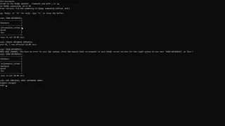 HOW TO CREATE A DATABASE AND A TABLE IN MYSQL CONSOLE PART 1