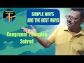 Unlocking the Secrets of Congruent Triangles CBSE Masterclass Solutions