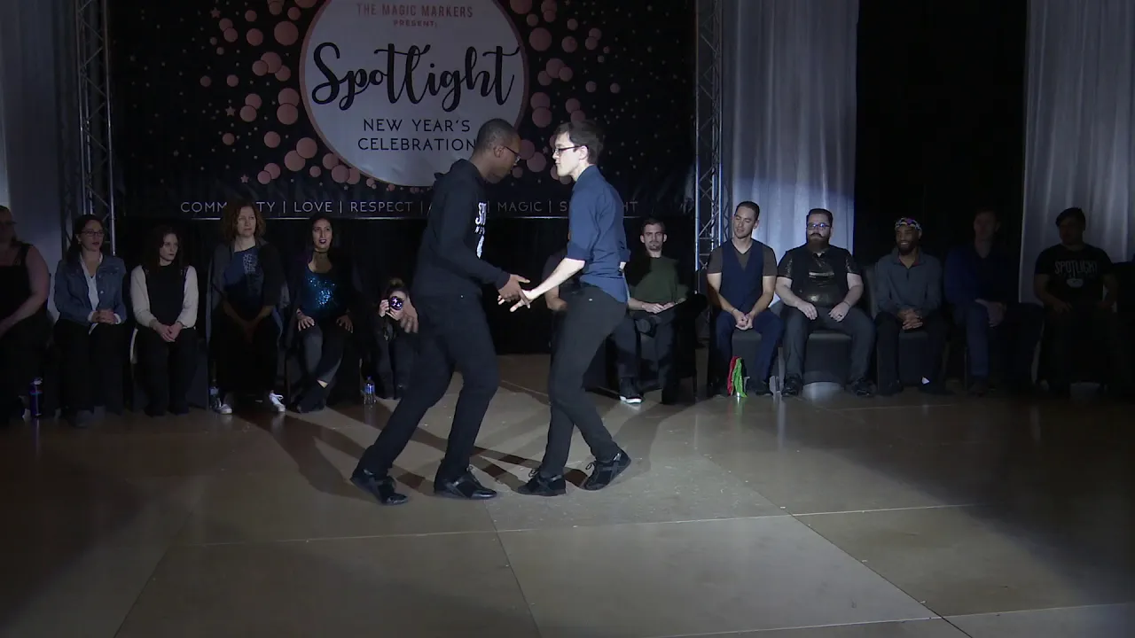 Spotlight New Years 2019 2020 Novice Jack & Jill Tyler Doss & William Langenbach