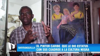 LOS TORSOS DESNUDOS DE LAS NEGRAS NALGONAS del pintor Aguaslimpias