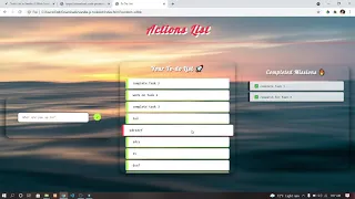 Todo List In Vanilla JS With Source Code Source Code Projects