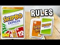 How to play SKIP BO EXPRESS card game rules instructions and gameplay boardgamesTV