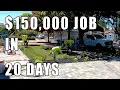 Download Lagu $150,000 Landscaping Job in 20 Days.....