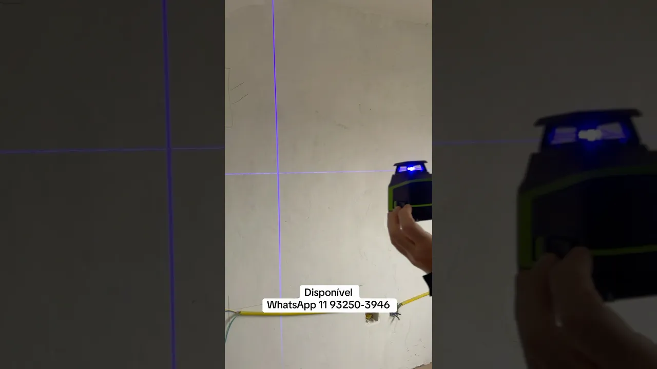 Nível a laser linha roxa