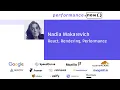 React Rendering Performance - Nadia Makarevich
