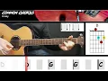 Crazy - Patsy Cline EASY GUITAR LESSON Scrolling Chords