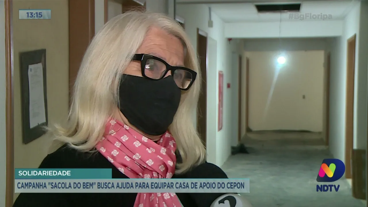 Campanha “Sacola do Bem” busca ajuda para equipar Casa de Apoio do CEPON