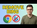 How to Fix Google Chrome Search Engine Changing to Bing Search 2026 Guide