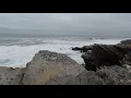 Breaking Waves at Beavertail State Park - Jamestown Ri