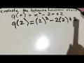 EVALAUTING FUNCTION GENERAL MATHEMATICS PERFORMANCE TASK