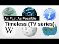 Timeless TV series As Fast As Possible