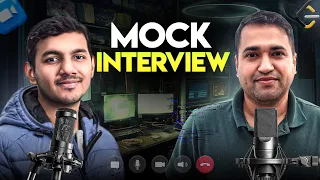 Full Mock Coding Interview - What They Actually Ask