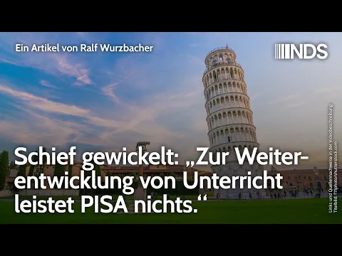 Wrong: "PISA does nothing to improve teaching." | Ralf Wurzbacher NDS