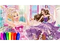 DISNEY Princess BARBIE Coloring book Coloring Pages Fun Art for kids Activities COMPILATION