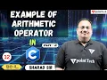 Arithmetic Operator Example-3 in C Language C Programming Tutorial Tpoint Tech