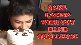 cake eating challenge without hands sarithabalakrishnan one million stories 