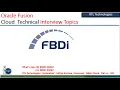 Oracle Fusion Cloud Data Import FBDI Import FBDI Import process FBDI Interview Questions
