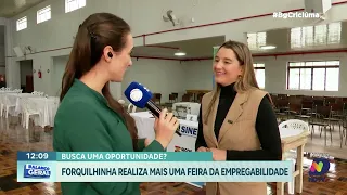 Forquilhinha recebe 2ª Feira da Empregabilidade da ACIF