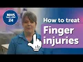 Treating finger injuries Tips from an NHS hand therapist