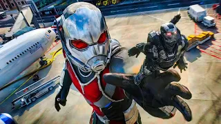 Ant-Man Becomes Giant-Man - Airport Battle Scene