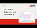 AE-C400E Unboxing and initial setup
