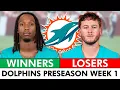 Miami Dolphins Winners Losers From NFL Preseason Week 1 vs Commanders