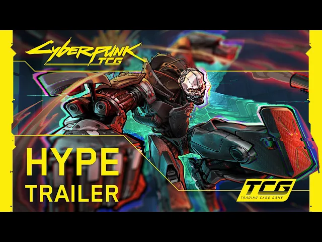 Cyberpunk Trading Card Game | Hype Trailer