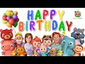 Happy Birthday Song | Cocomelon | 1080P HD | Backdrop