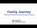 Child Care Financial Assistance Family Journey Training 1