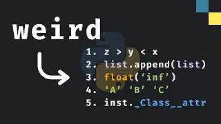 5 Weird Python Features