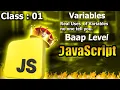 2025 JavaScript Class 1 Variables Explained student friendly tutorial AI Web Development series