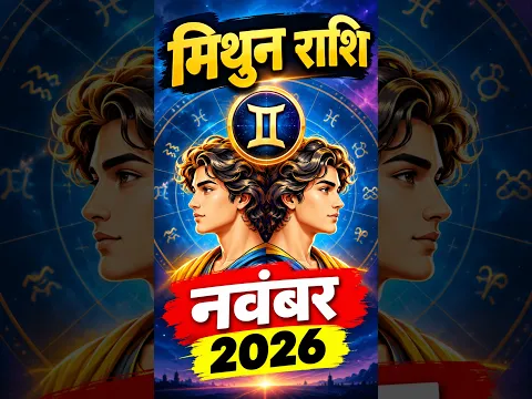 मिथुन राशि नवंबर 2026 राशिफल 🔥 | Gemini Horoscope November 2026 | Love Career Health