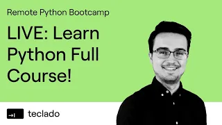 Live Python Bootcamp Learn Python from Scratch LIVE