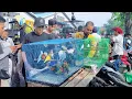 Lagu Lapak burung Love bird  paling ramai di pasar burung petekan surabaya# lapak pak prapto