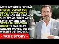 Lagu After My Wife's Funeral, I Never Told My Son About the Wyoming Ranch She Left Me. 3 Weeks...